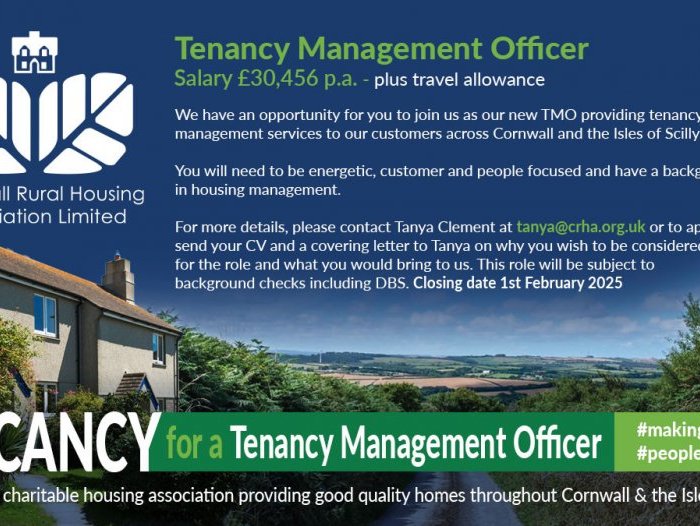 CRHA Tenency Manager Ad 2025