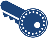 Icon of a key